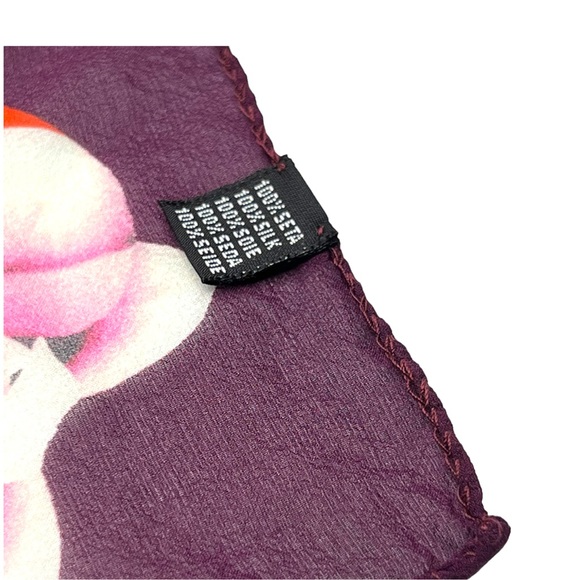 Nicholas Kirkwood Rare Limited Edition 01 Silk Scarf Custom Design from 2014 - Picture 3 of 4